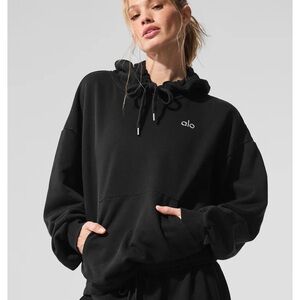ALO Yoga Women's Black Hoodie Sweater